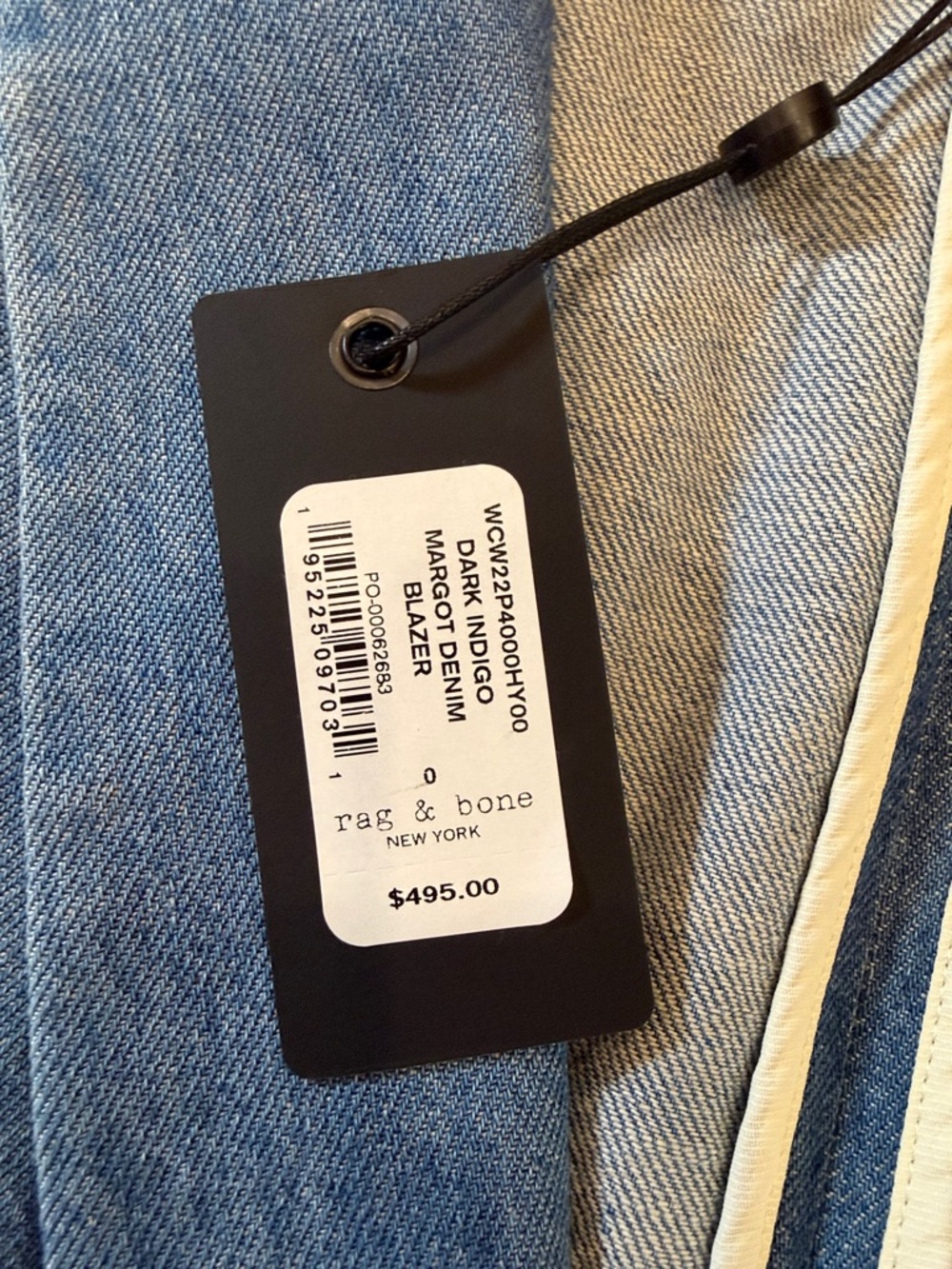 Rag & Bone Denim Women’s Single-Button Blazer - Picture 5 of 7